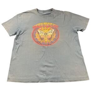Tedeschi Trucks Band T Shirt Mens XL Gray Summer Tour 2023 Graphic Tee VTG fade